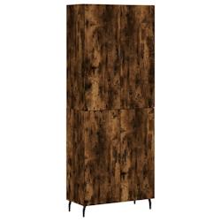 Helloshop26 - Buffet bahut commode armoire meuble de rangement organisateur cuisine salle de séjour salon haut 69,5 x 34 x 180 cm 02_0033478 - 300021_0