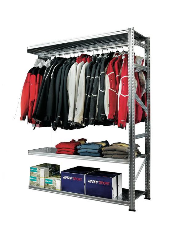 Rayonnage de magasin - kit suivant  galva sport 1 - l1200_0