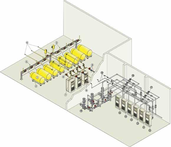 Systèmes de dosage de chlore gazeux, jusqu'à 200 kg/h_0