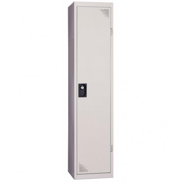 Vestiaire industrie salissante 1 case monobloc - Conforme norme AFNOR D 65-760 - 4 coloris - Marque Rolléco_0