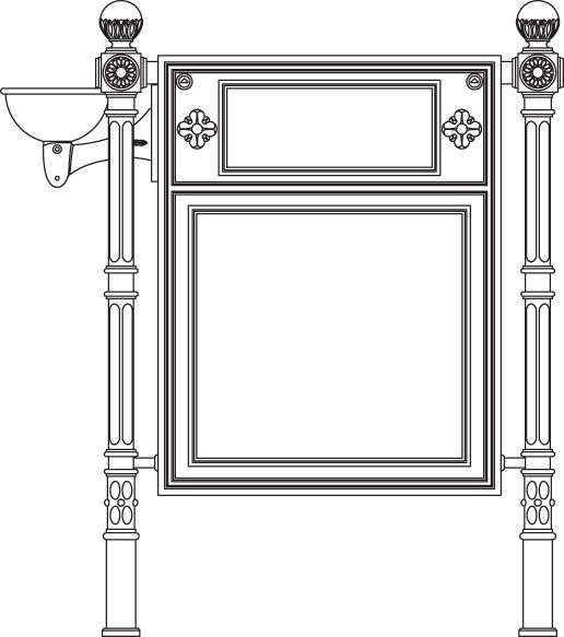 2271.000.002 - Poubelles Scilla - Neri - 31L - double panneau frontal en aluminium moulé_0