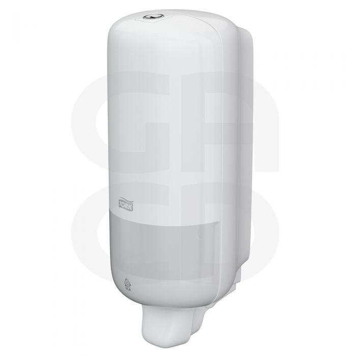 4-314 - Distributeur de savon liquide Tork Premium en plastique - Dimensions 29,1x11,2x11,4 cm_0