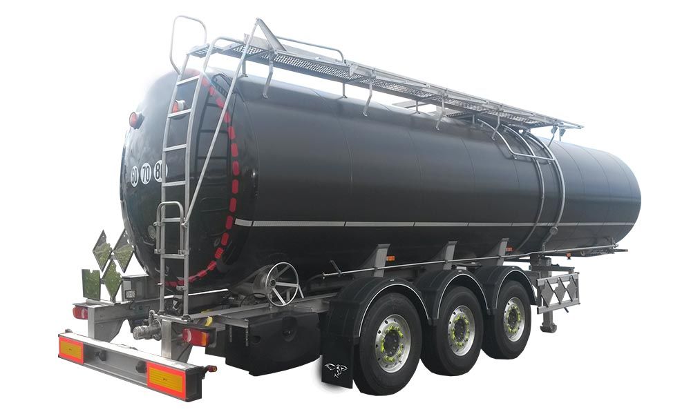 Blacktanker - Remorque citerne Groupe Maisonneuve - Volume jusqu'à 33 500 L - Transport de bitume et produits noirs_0