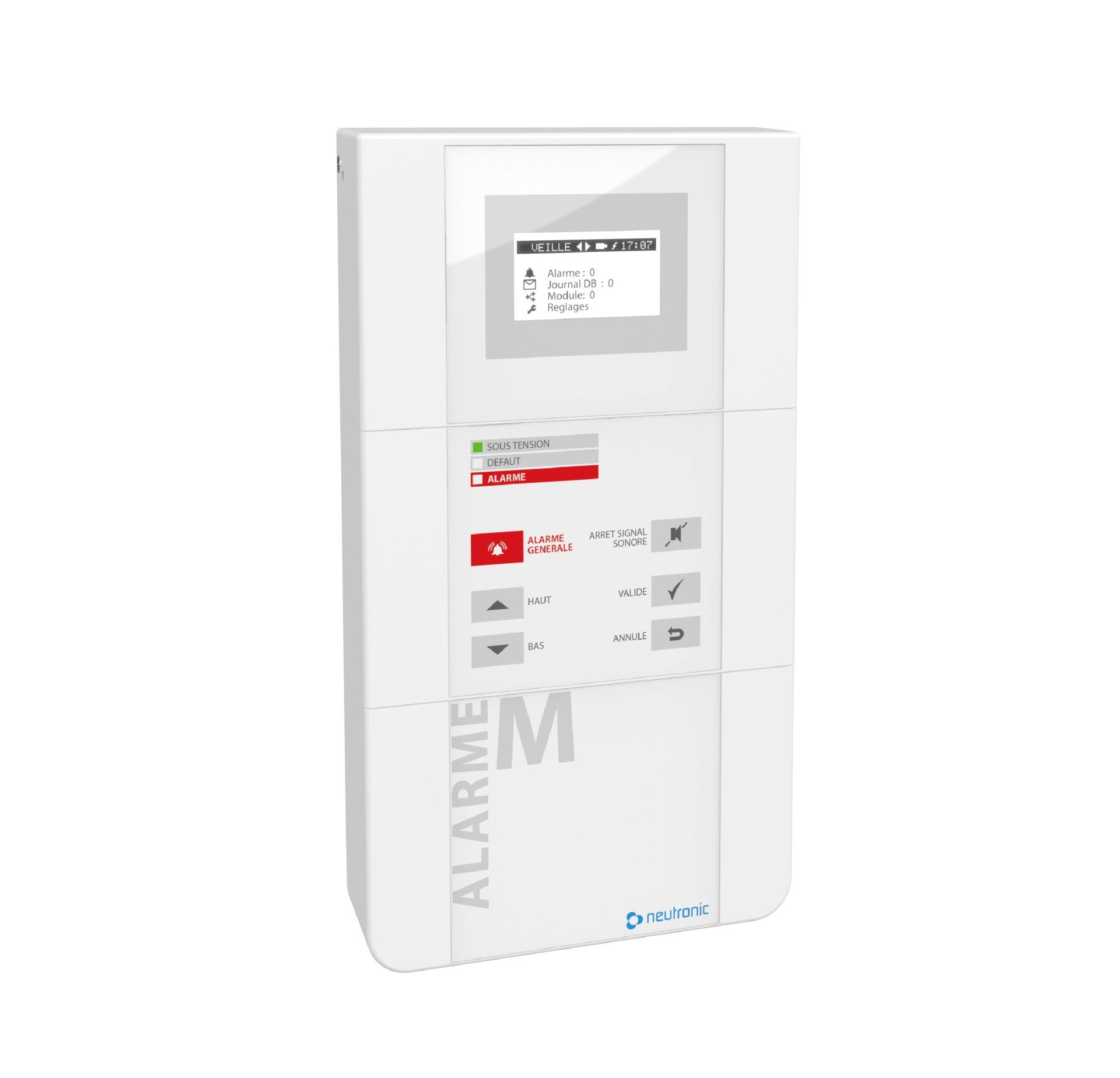 Centrale d'alarme PPMS radio NEUTRONIC TX5C(G) - norme NF S61-94 - jusqu'à 255 appareils connectables_0