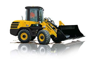 Chargeuse sur pneus YANMAR V80 - 4 900 kg - 45 kW - compacte avec charge utile 2 500 kg_0