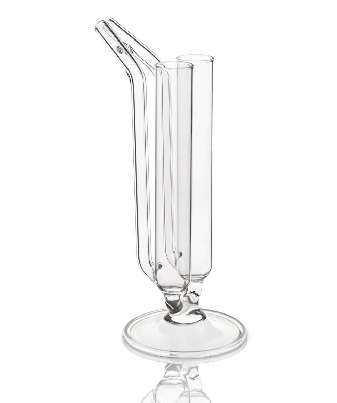 Double tube à essai en verre 80ml - lot de 2_0