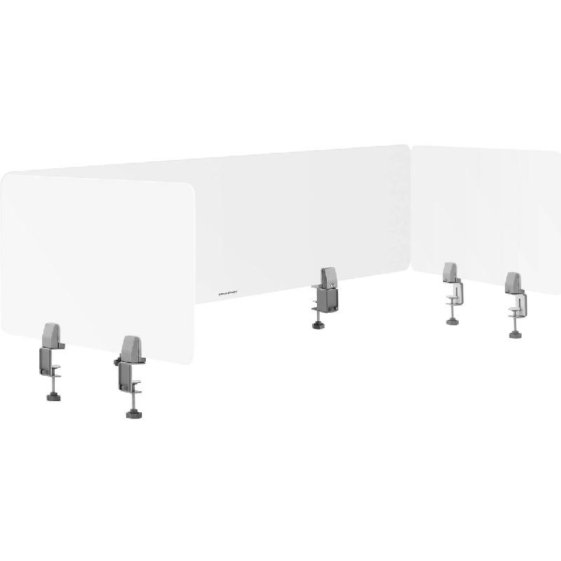 Fromm & Starck - Fromm & Starck STAR_DD_03 Séparateur De Bureau Cloison Amovible Cloisonnette 1 500 x 400 ; 750 x 400 ; 750 x 400 mm Acyrlique - 4062_0