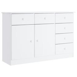 Helloshop26 - Buffet bahut commode armoire meuble de rangement organisateur cuisine salle de séjour salon ALTA 112 x 35 x 73 cm bois 02_0029678 - 300_0