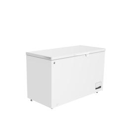METRO PROFESSIONAL Congélateur bahut GHF2300, acier/aluminium, 112.5x61x83.5 cm, 300L, 95W, 1 panier, éclairage LED, 4 roulettes, avec serrure, blan_0