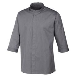 METRO PROFESSIONAL Veste de cuisine homme Look Jeans gris T.XXXL - XXXL textile 7156-25_0