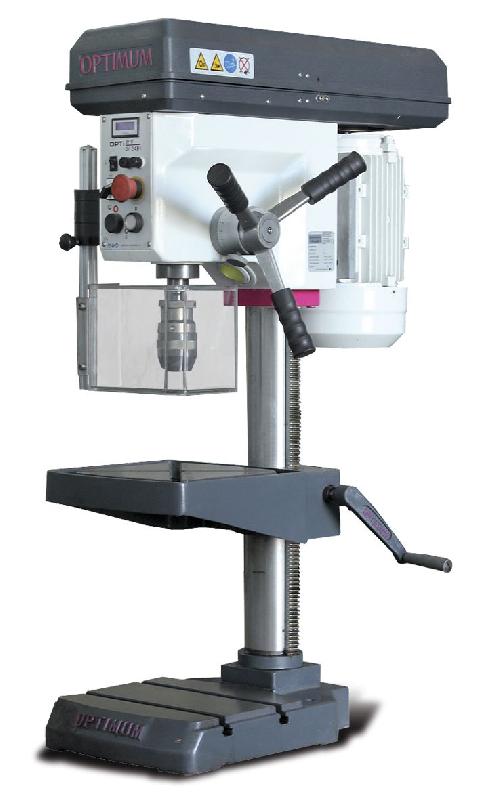 Perceuse d'établi jusque ø 24 mm raccord CM2 1,5 kW 400V vitesses variables mécanique Optidrill DH24BV 400V_0