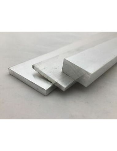 Plat aluminium extrudé léger et résistant à la corrosion - Longueur 6m - Référence PLAA203_0