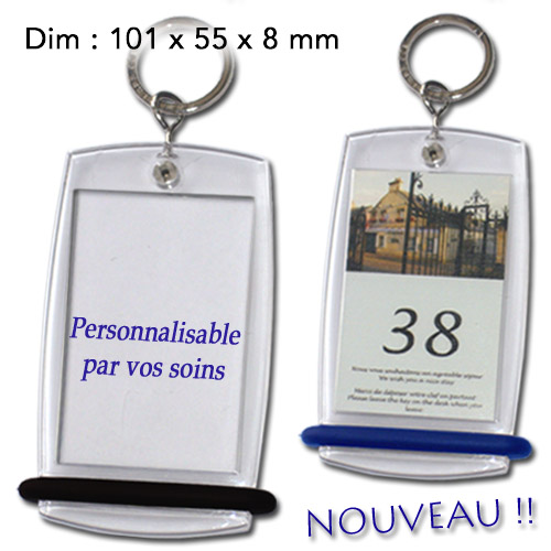 Porte-clé hotel personalisable_0