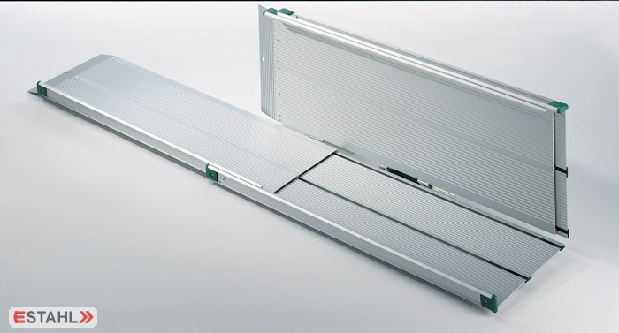 Rampe portefeuille télescopique 30070-180F - ajustable de 112 à 183 cm - charge 325 kg_0