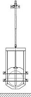 Rallonge télescopique de broche en inox - Manuelle - Compatible vannes sans carter et montages en bassins/puits_0