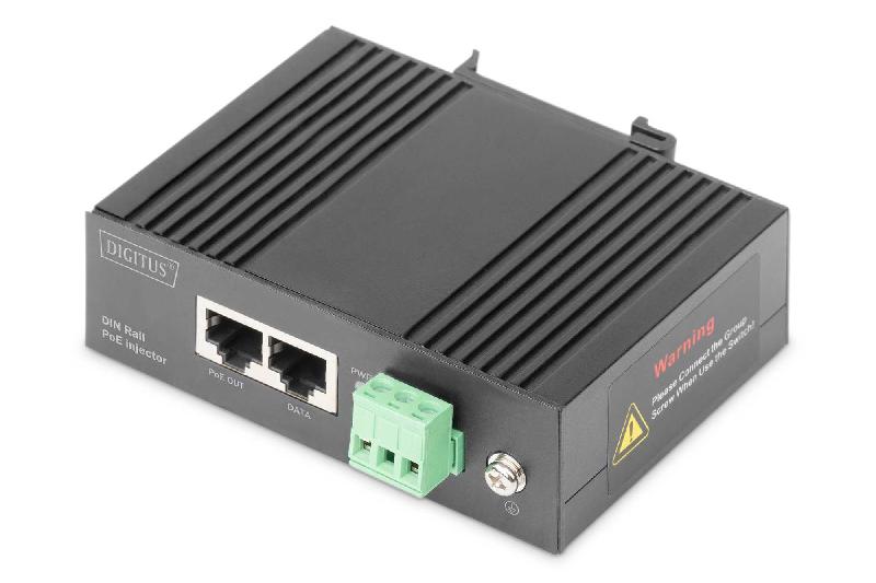 Digitus DN-651114 - Adaptateur et injecteur PoE Gigabit Ethernet - 30 W - Protection contre les surtensions_0