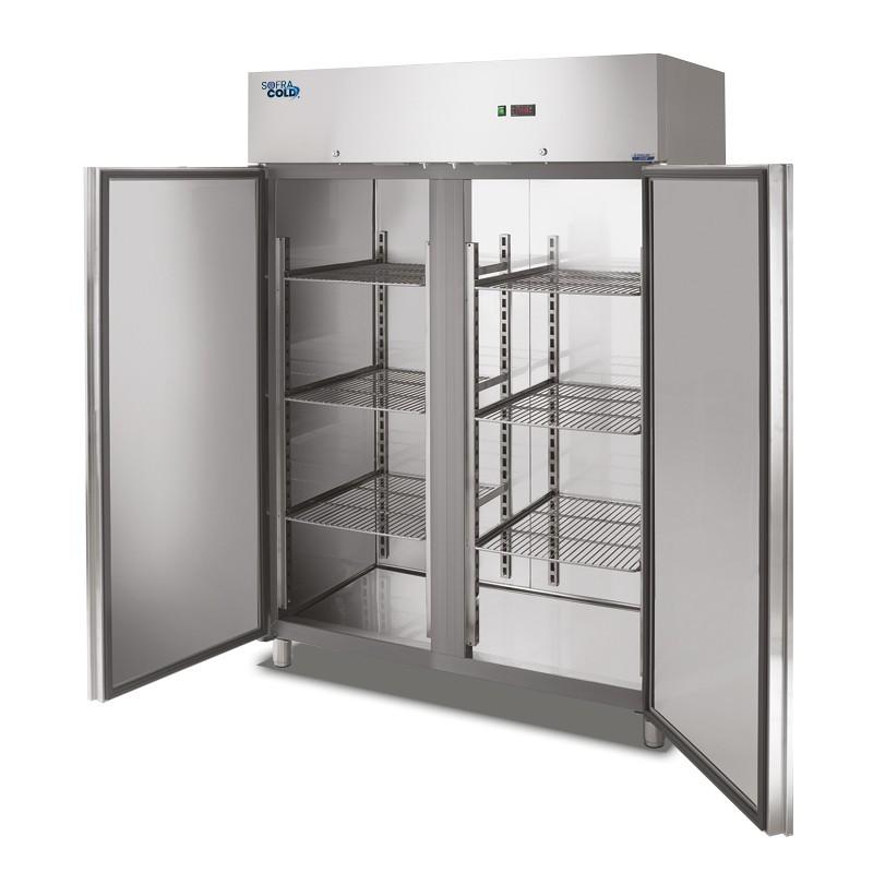 Armoire GN 2/1 inox négative 1400L 2 Portes 230V SOFRACOLD Sofraca_0