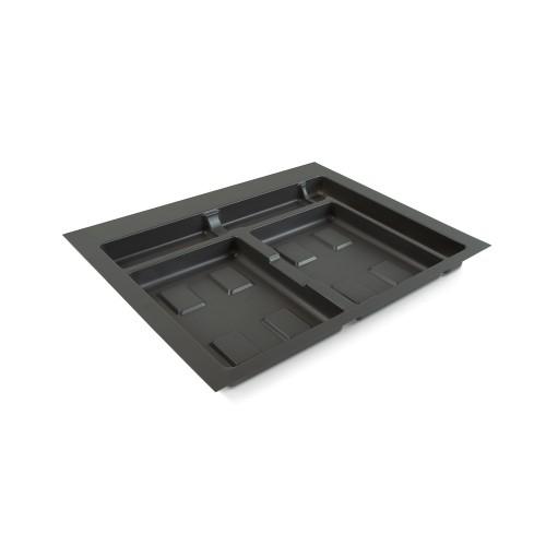 BASE POUR POUBELLE DE TRI SÉLECTIF - GRIS ANTHRACITE - MODULE 600 MM EMUCA
