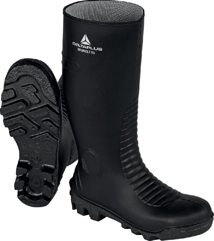 BOTTE PVC BRONZE2 S5 NOIR 45 - BRON2S5NO45 - MANUTAN COLLECTIVITÉS