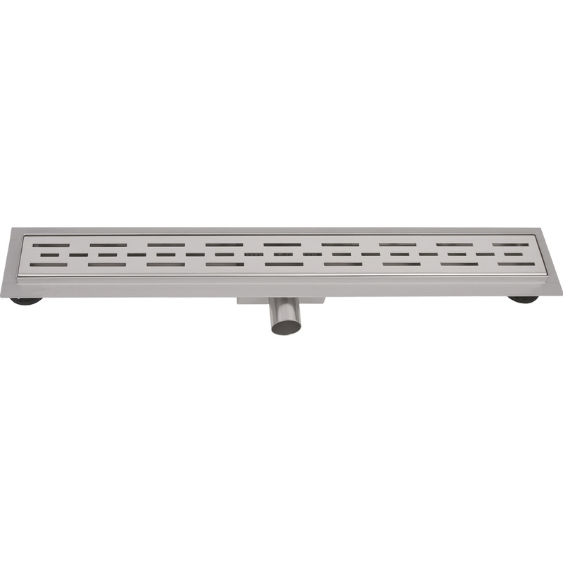 CANIVEAU DE DOUCHE EN INOX BROSSÉ DIFFERNZ 67X70X800MM