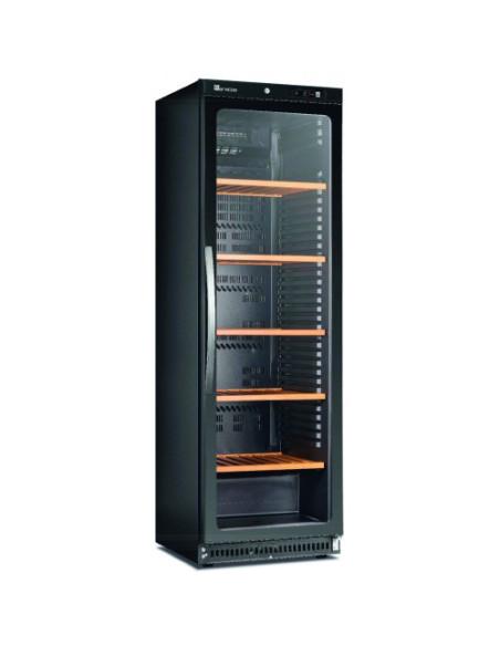 Cave à vin 1 porte vitrée - 112 bouteilles - Froid ventilé - Référence : CV430-PV_0
