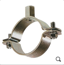 Collier inox embase double M8/M10 - Charge 600kg - Référence p.0764_0
