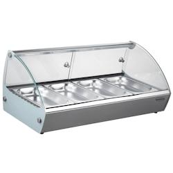 CombiSteel Vitrine chauffante 4 x 1/3 GN - 3667335011353_0