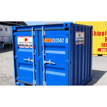 Container maritime 6 pieds - Idéal pour espaces restreints, disponible à la location et à la vente_0