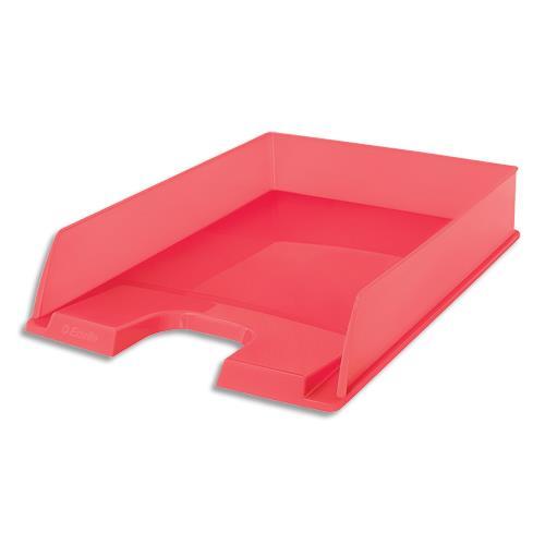 CORBEILLE A COURRIER ESSELTE COLOUR'BREEZE, A4, CORAIL