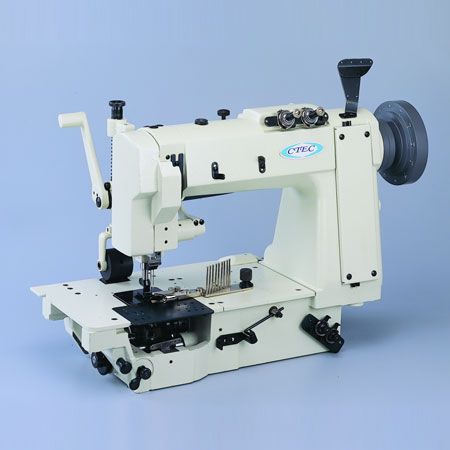Ct300u 205a - piqueuse plate - Chung Tien Enterprise Co., Ltd. - 2 aiguilles - machine à coudre industrielle lourde_0