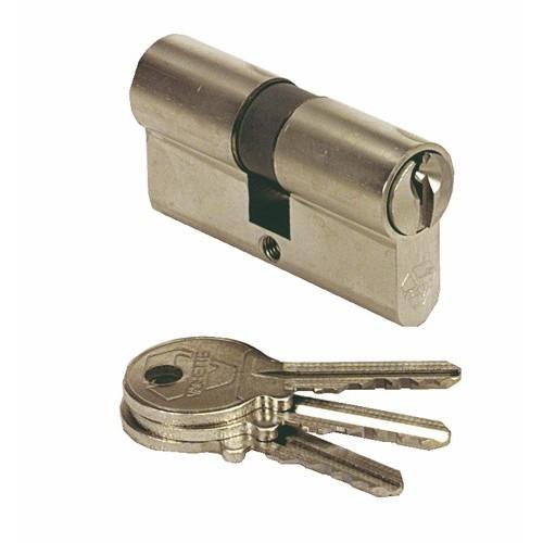 CYLINDRE 35 X 45 S'ENTROUVRANT - LAITON NICKELÉ - FIRST 7001 VACHETTE