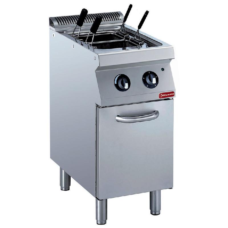 Diamond - Cuiseur à pâtes électrique, 24,5 litres, sur armoire (sans paniers) - réf. E17/CPA4-N - AKS-E17/CPA4-N_0