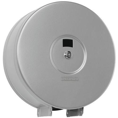 DISTRIBUTEUR PAPIER 400 M STELLA GRIS MÉTAL - RAL 9006 - ROSSIGNOL PRO