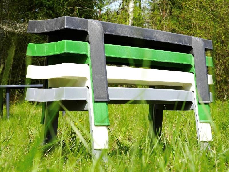 Eco-responsable : banc de jardin evora - BCJRDGRBT-IG01_0