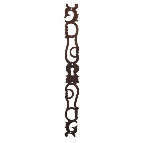 ENTRÉES DE CLÉ ANCIENNES FER ROUILLÉ CIRÉ-185X25 MM-MAIN GAUCHE BOUVET