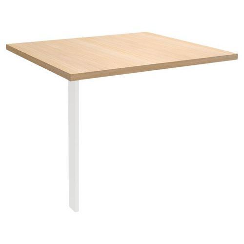 EXTENSION AERIS 60 X 80 CM CHÊNE/BLANC - BUROCEAN