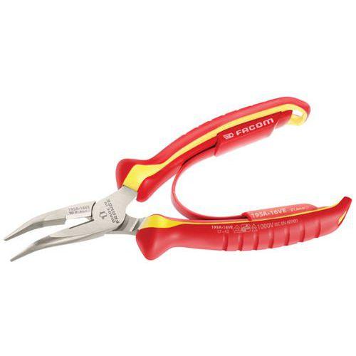 FACOM 1 1000V VDE BENT NOSE PLIERS 160MM FACOM