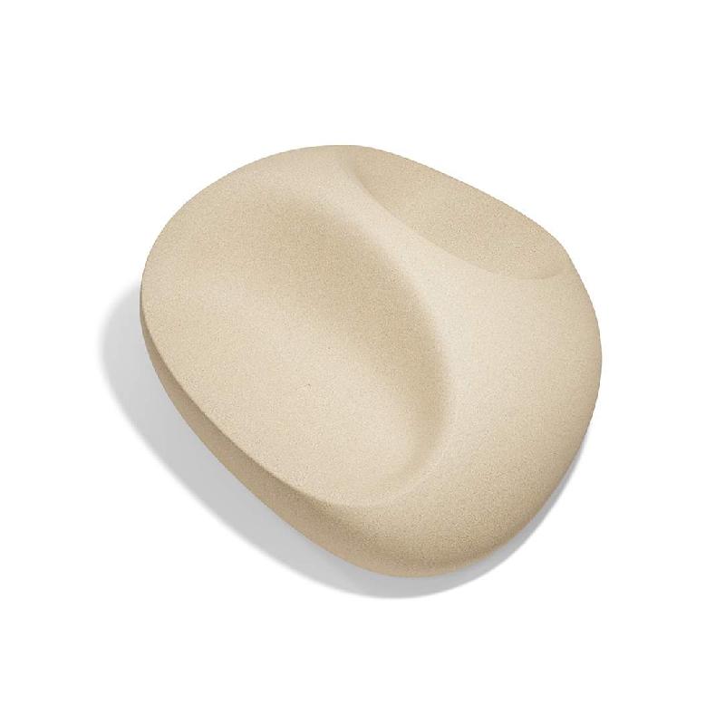 Fauteuil double in & out STONE - granit crème_0