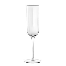 Flûte Jazz 21 cl x6 -  Transparent Rond Verre Bormioli Luigi 7x7 cm - transparent verre 3106233081414_0