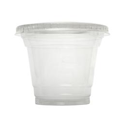 Gobelet Plastique - Transparent - 250 mL - Couvercle Plat - par 1000 - transparent plastique 3760394095569_0