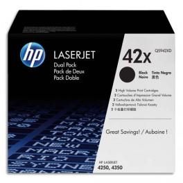 HP LOT DE 2 TONER NOIR POUR LJ M1120MFP/P1505/M1522MFPCB436AD-CB436AD