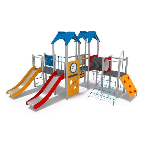 Jeu multi tours tous petits en acier Inoxydable et PEHD - Référence BT11559_0