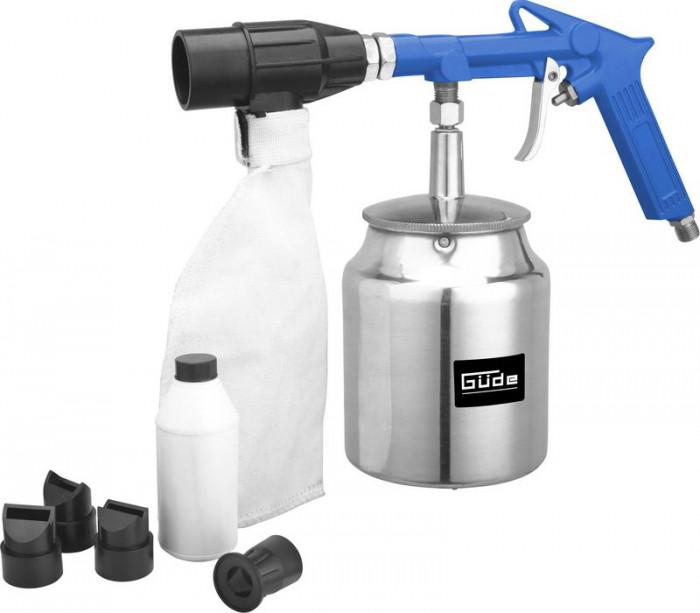 Kit pistolet de sablage à récupération partielle - pneumatique_0