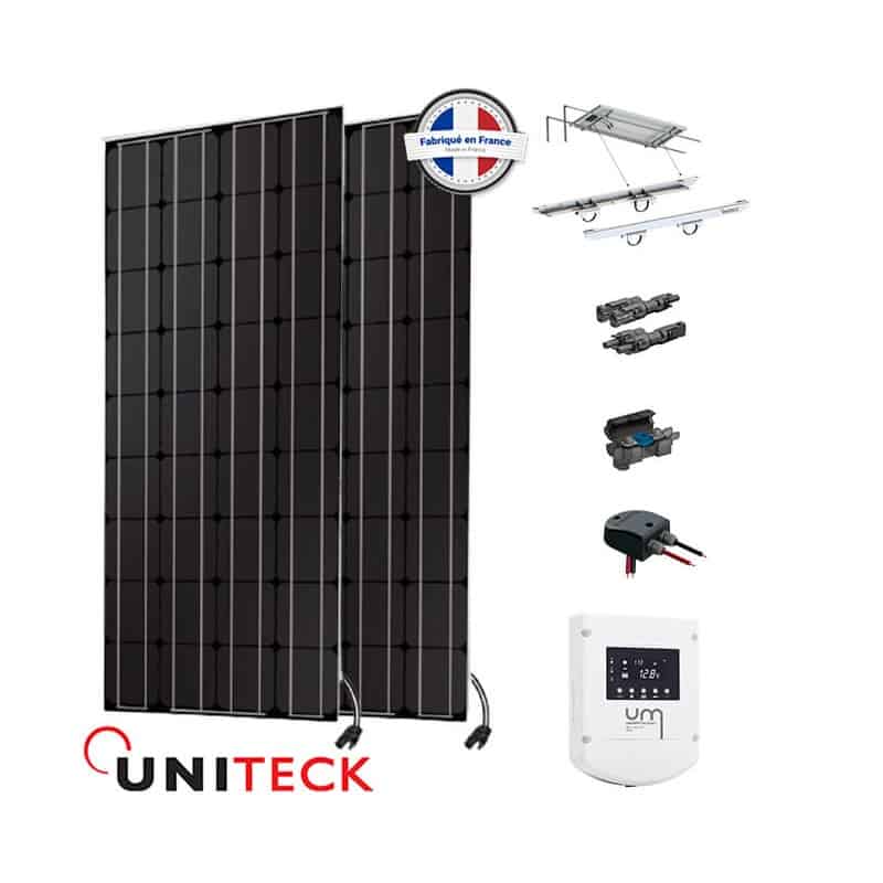 Kit solaire bateau 200W 12V 2 panneau UNITECK_0