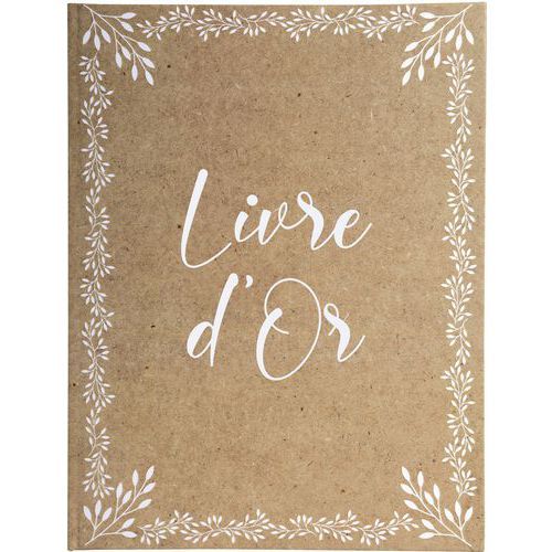 LIVRE D'OR À 100 PAGES DE 27X22CM - EXACOMPTA