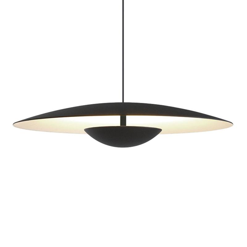 MARSET GINGER LED SUSPENSION, TRIAC Ø32CM NOIR/BLANC