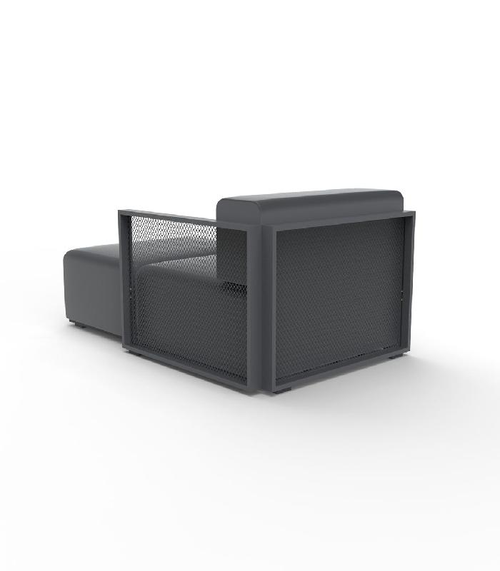 Module chaise-longue gauche THE FACTORY - anthracite_0