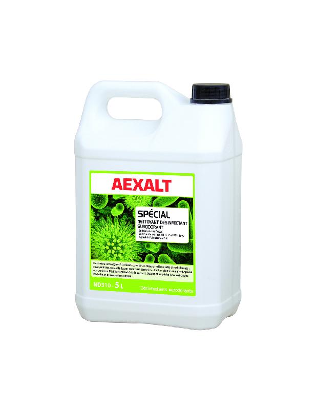NETTOYANT DÉSINFECTANT SURODORANT BACTAEX POUBELLES BIDON DE 5L - AEXALT - ND310