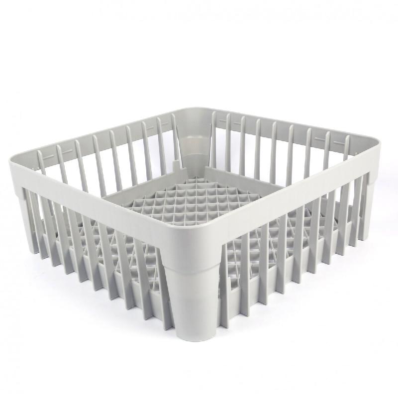 Panier de base pour lave-vaisselle professionnel, dimensions 400 x 400 x 110 mm, accessoire de lavage | Sammic - 2305468_0