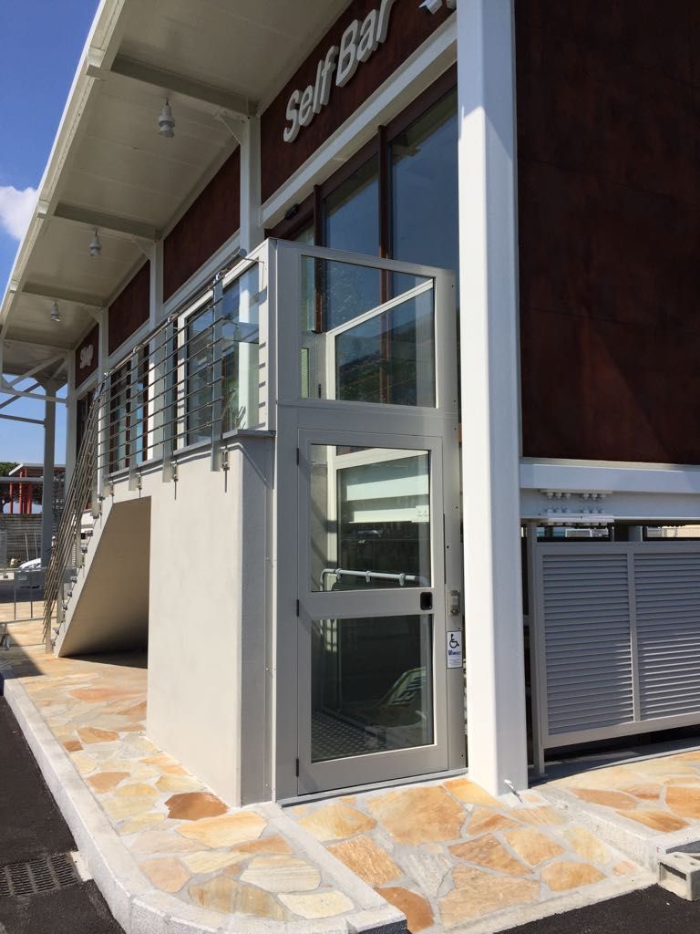 Plate-forme élévatrice Steppy - Jusqu'à 2 m de dénivelé, pour personnes handicapées et usages domestiques ou professionnels_1